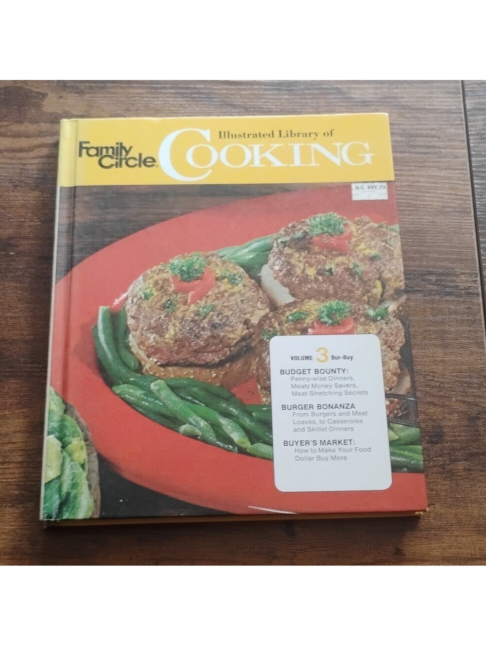 Family Circle Illustrated Library of Cooking Volume 3 Hardcover Illustrated 1972